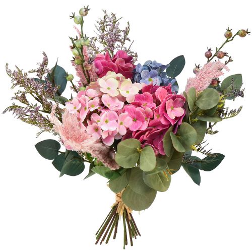 Artículo Ramo de flores artificiales hortensias artificiales flores artificiales 50cm