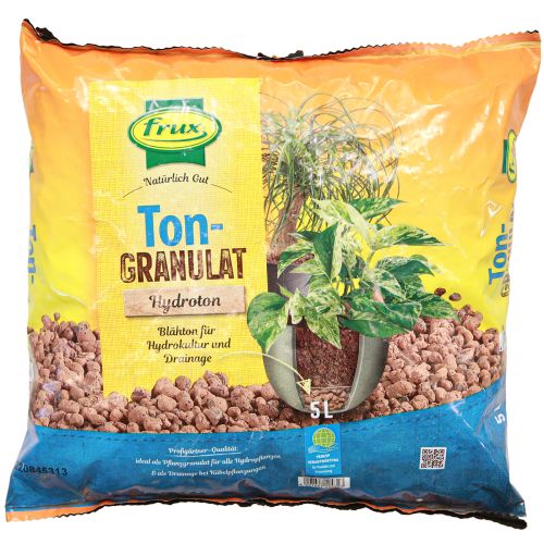 Floristik24 Gránulos de arcilla expandida Lecaton de 8-16 mm, 5 litros