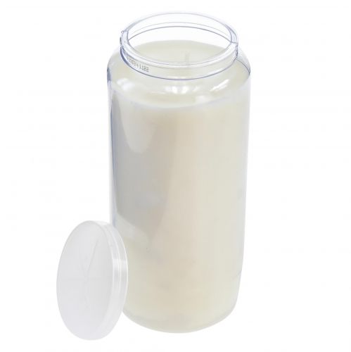 Floristik24 Lámpara de aceite para faroles para tumbas lámparas para tumbas Ø6,5cm H15cm 6 piezas