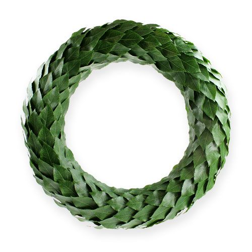 Corona de laurel Ø46cm verde