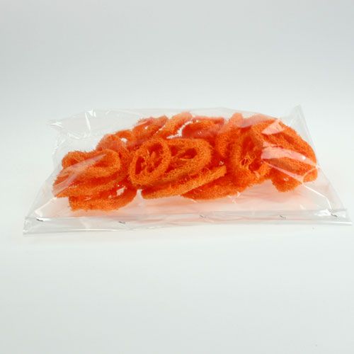 Floristik24 Luffa rodajas naranja 25uds