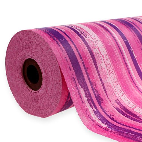 Floristik24 Papel para puños 25cm 100m rosa, rosa