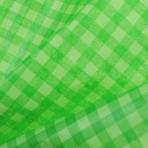 Cuff paper 37,5cm 100m may green check