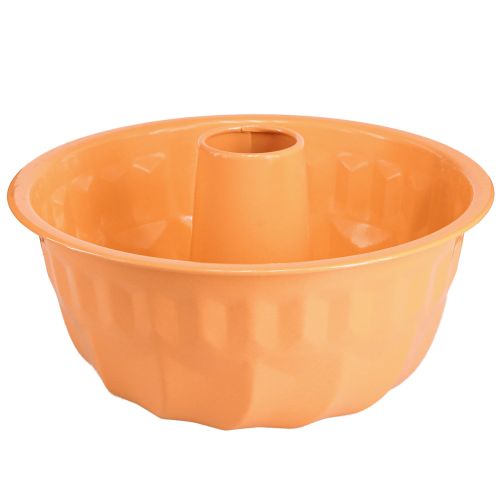 Floristik24 Molde decorativo de metal para hornear bizcocho Bundt de naranja, Ø23cm, H12cm.