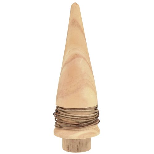 Artículo Mini árbol de Navidad decoración de madera decoración de mesa natural Al.13,5 cm 3 piezas