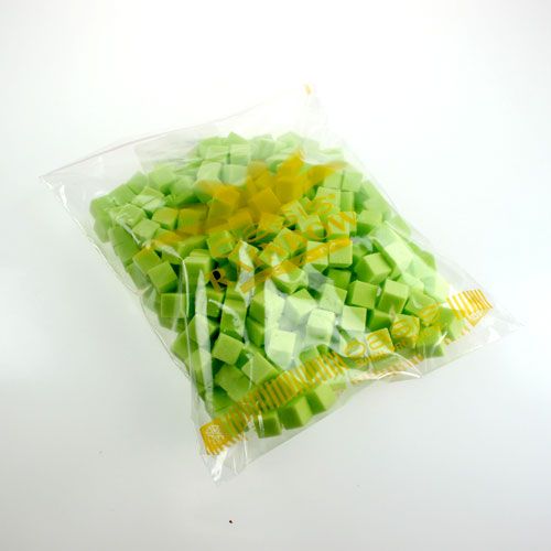 Floristik24 Mini cubo de espuma húmeda verde 300p