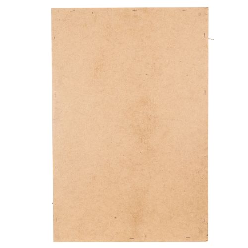 Artículo Cuadro de musgo, musgo y ramitas reales preservados, natural, 60×40 cm