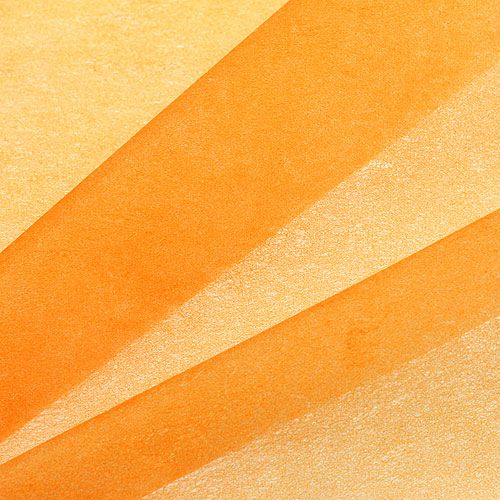 Artículo Polar decorativo 60cm x 20m naranja claro
