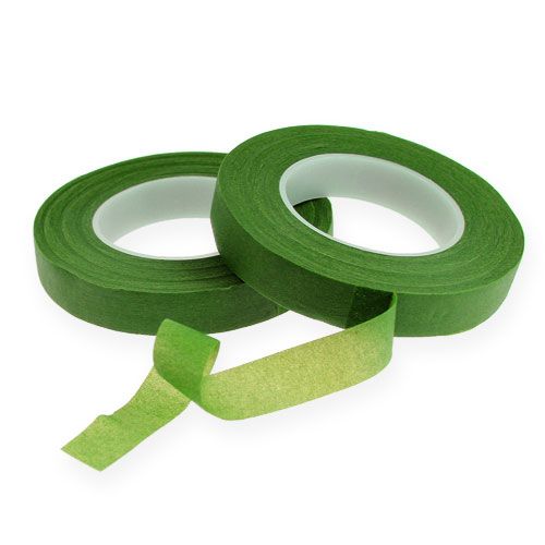 Floristik24 OASIS® Flower Tape verde claro 13mm 2uds