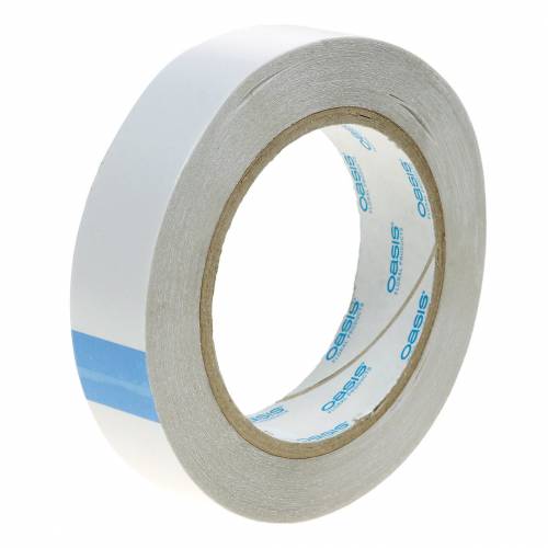 Floristik24 Cinta adhesiva doble Oasis® de 25 mm x 25 m