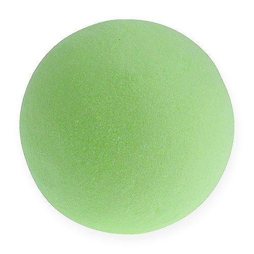 Floristik24 Bolas de espuma verde 9cm 4pcs