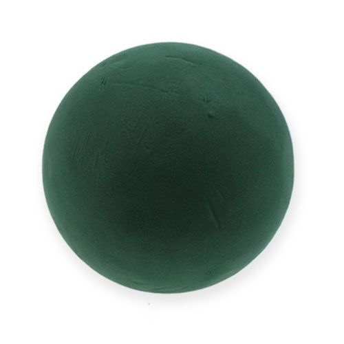 Floristik24 Pelota de Espuma Floral Pelota de Espuma Floral Verde Ø20cm