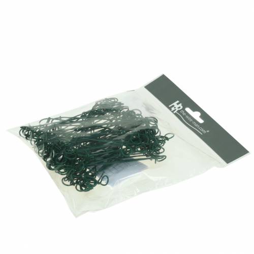 Artículo Alambre para encuadernación con ojales verde 1 mm x 120 mm 100 piezas