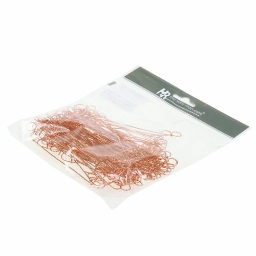Artículo Alambre para encuadernación con ojales de cobre, 1 mm x 120 mm, 100 piezas