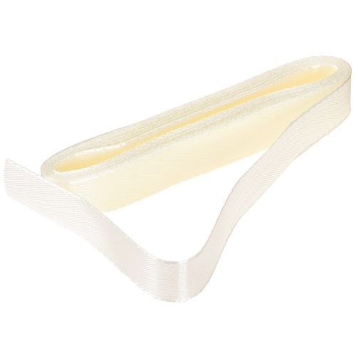 Floristik24 Cinta decorativa para regalo, cinta color crema con orillo, 15 mm, 3 m, 10 unidades
