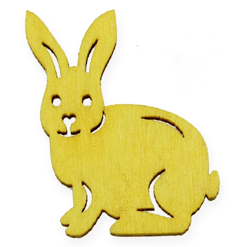 Floristik24 Surtido de madera con motivos de Pascua 2cm - 4cm 108pcs