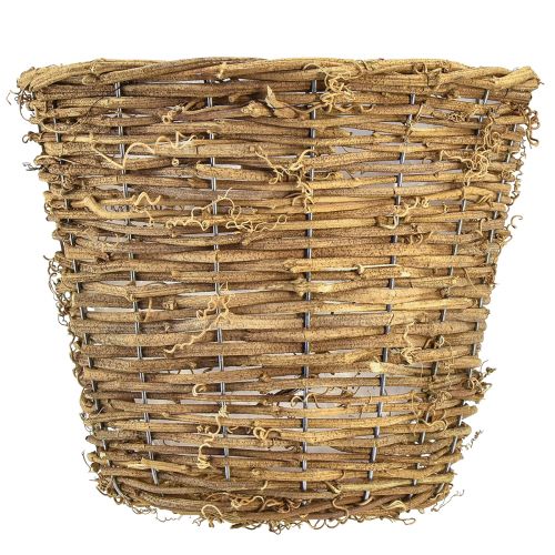 Artículo Cesta para plantas maceta macetero enredadera natural Ø25cm H22,5cm