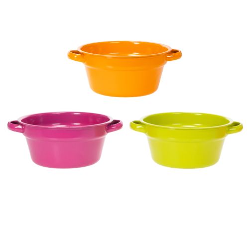 Artículo Jardinera de metal, diseño original para espacios sofisticados y decoración con estilo, 17cm, 3 piezas