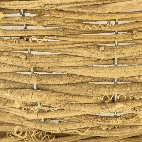Artículo Cuenco decorativo para plantas redondo enredaderas naturales Ø35cm H12cm