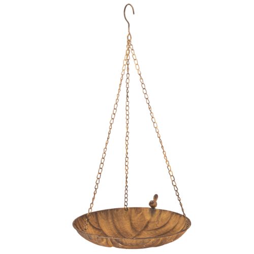 Bol colgante decorativo, decoración de jardín, aspecto oxidado, Ø31cm, L62cm comprar | Floristik24.es