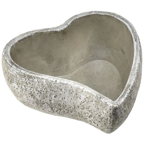 Cuenco para plantas corazón planta corazón tumba cuenco decoración de mesa 20×21,5×8,5 cm