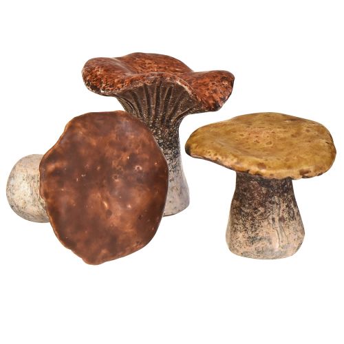 Artículo Figuras decorativas de setas inspiradas en la naturaleza - Varios tonos de marrón, 6,4 cm - Acentos encantadores para el jardín y el hogar - Paquete de 3