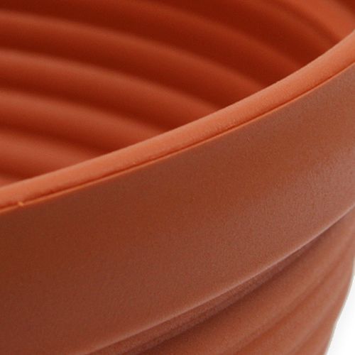 Artículo Cuenco de terracota de plástico R, diámetro 13-19 cm, 10 unidades