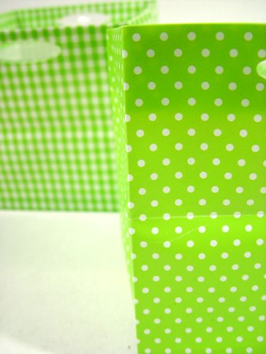Floristik24 Bolsa de plastico 10,5x10,5cm 16 piezas verde