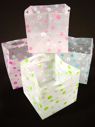 Floristik24 Bolsa de plástico 12x12cm 12pcs. ordenados