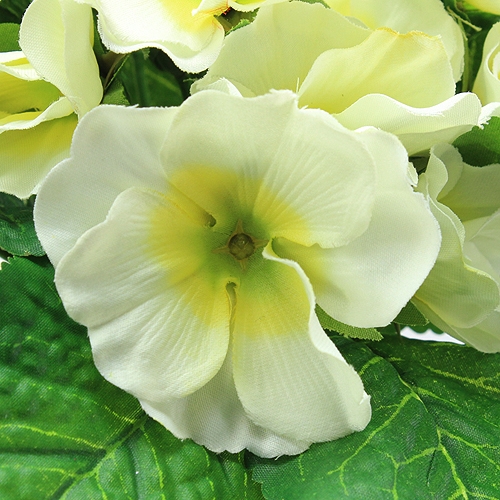 Floristik24 Flores artificiales crema de onagra