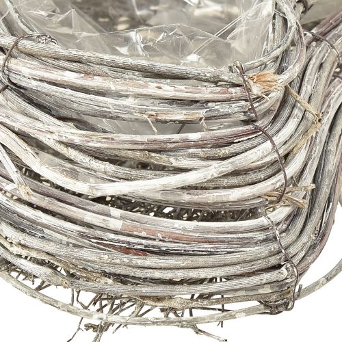 Artículo Corazón de ratán planta corazón vides de ratán blanco natural 20x24cm