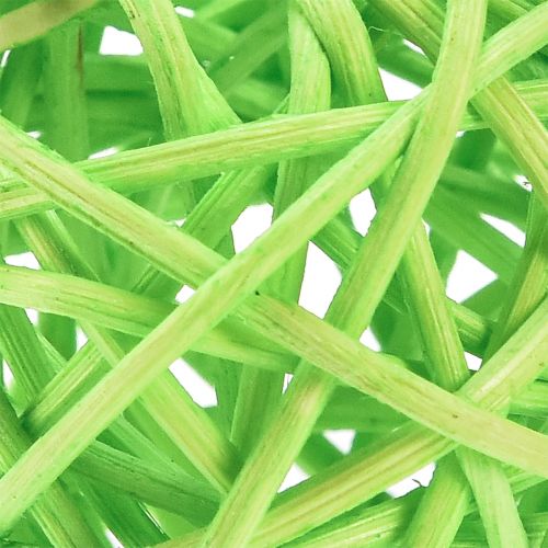 Artículo Bolas de ratán decoración de mesa ratán verde amarillo naranja surtido Ø5cm 24 piezas