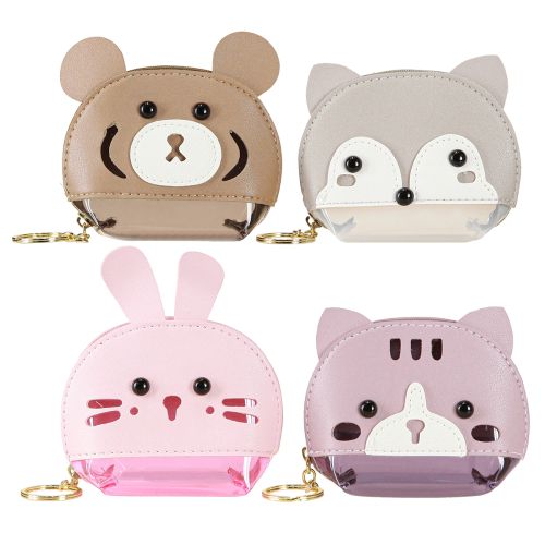 Floristik24 Monedero llavero infantil 11cm 4 uds