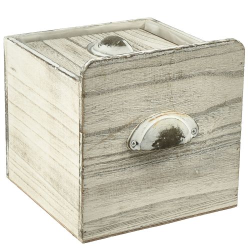 Artículo Cajoneras de madera con asa – Solución de almacenamiento elegante y funcional – Juego de 4