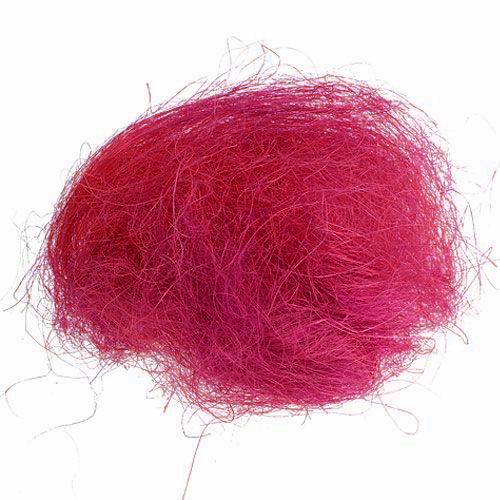 Floristik24 Sisal Rosa 250g