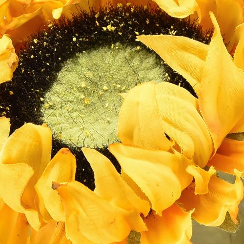 Artículo Girasoles artificiales, decoración de girasoles, Drylook, L60cm, 3 piezas