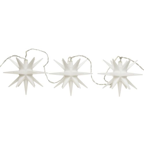 Artículo Cadena de luces estrelladas LED blanco temporizador interior exterior 225cm