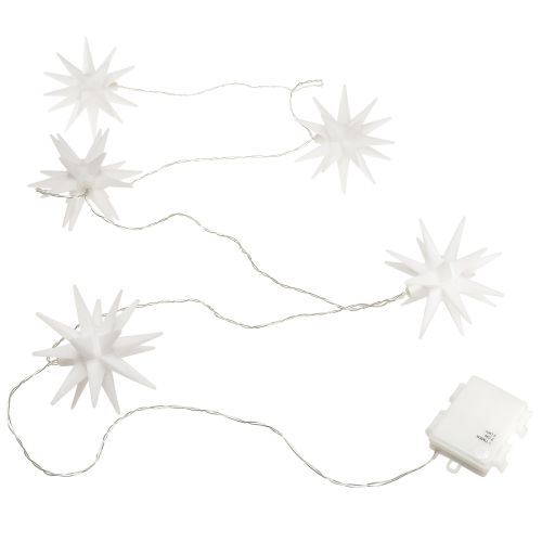 Artículo Cadena de luces estrelladas LED blanco temporizador interior exterior 225cm
