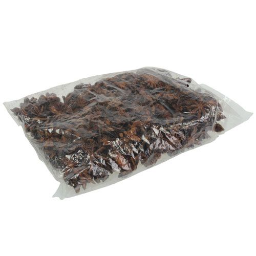 Floristik24 Anís estrellado artículo decorativo artesanal decoración natural anís seco 250g