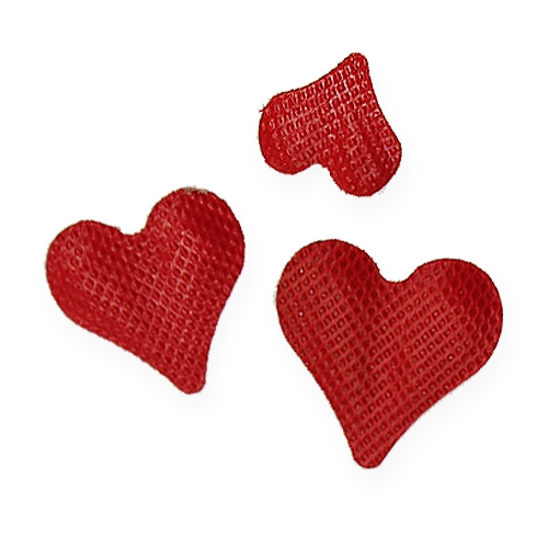 Artículo Espolvorear corazones decorativos rojo 5-8mm 1000p
