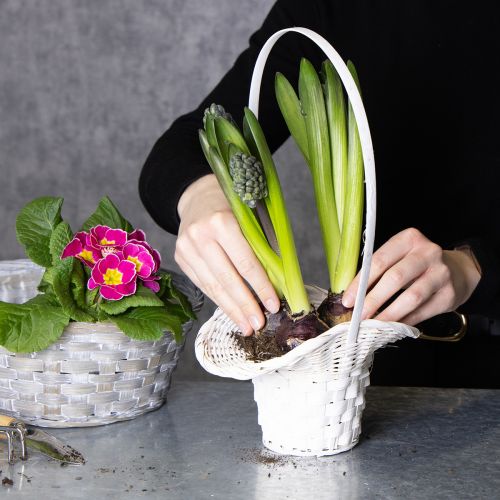 Artículo Cesta para esparcir flores y pétalos, 36 cm, 3 piezas