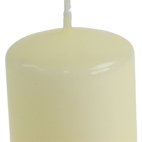 Artículo Vela pilar 120/40 crema 24uds