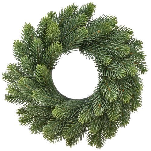 Artículo Corona de abeto artificial corona navideña verde Ø30cm