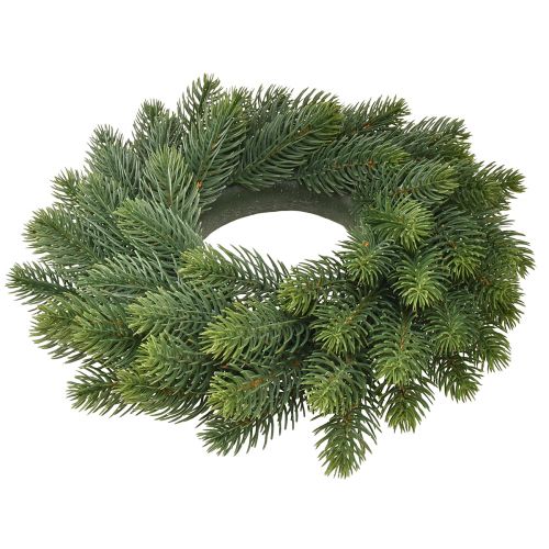 Artículo Corona de abeto artificial corona navideña verde Ø30cm