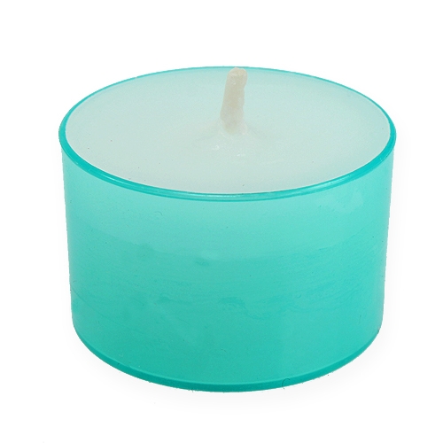 Floristik24 Velas de té de colores Ø38mm 40 piezas