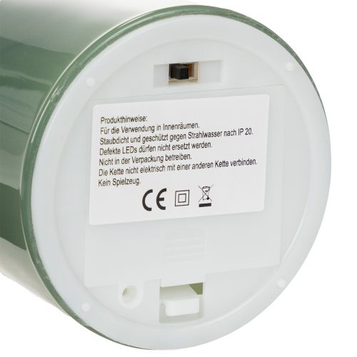 Artículo Lámpara de mesa LED con estampado floral para una iluminación elegante en el salón, 23 cm.