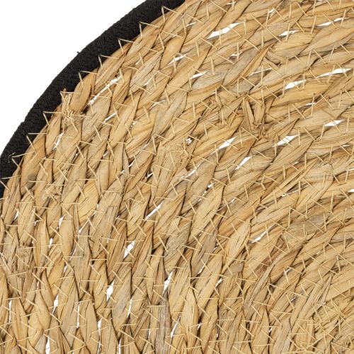 Artículo Mantel individual redondo de junco, Ø35cm, 4 piezas