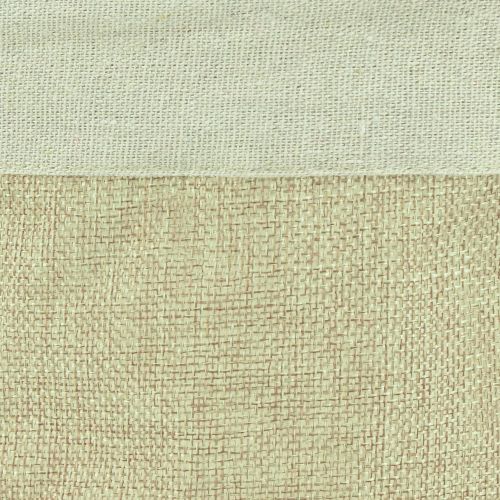 Artículo Macetero Yute Tela Cesta Natural Utensilo Ø26cm H21cm 3ud