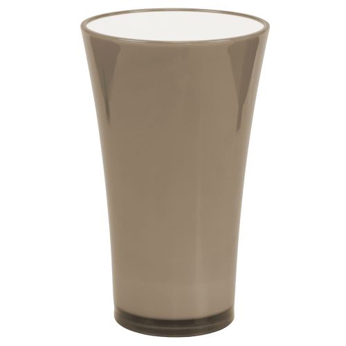 Jarrón &quot;Fizzy&quot; gris platino Ø28,5cm H45cm 1 ud