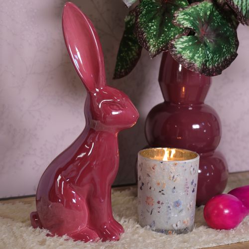 Artículo Jarrón de diseño moderno para decoración y mobiliario de habitaciones con estilo, 29 cm.